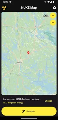 Nuke Map android App screenshot 4